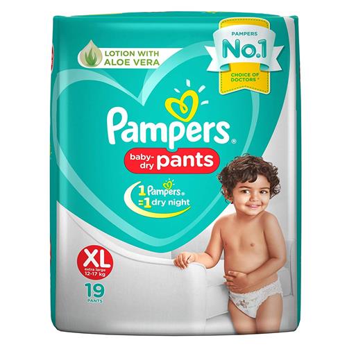 PAMPERS PANTS XL(12-17)Kg 19 PANTS